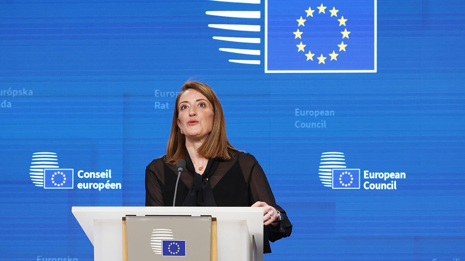 Roberta Metsola, az EP elnöke