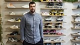 FILE: Mohamed Boukhatem, Mitbegründer von SneakCoeurZ, einer gemeinnützigen Organisation, die gebrauchten Schuhen in Frankreich ein zweites Leben gibt, 25. März 2026