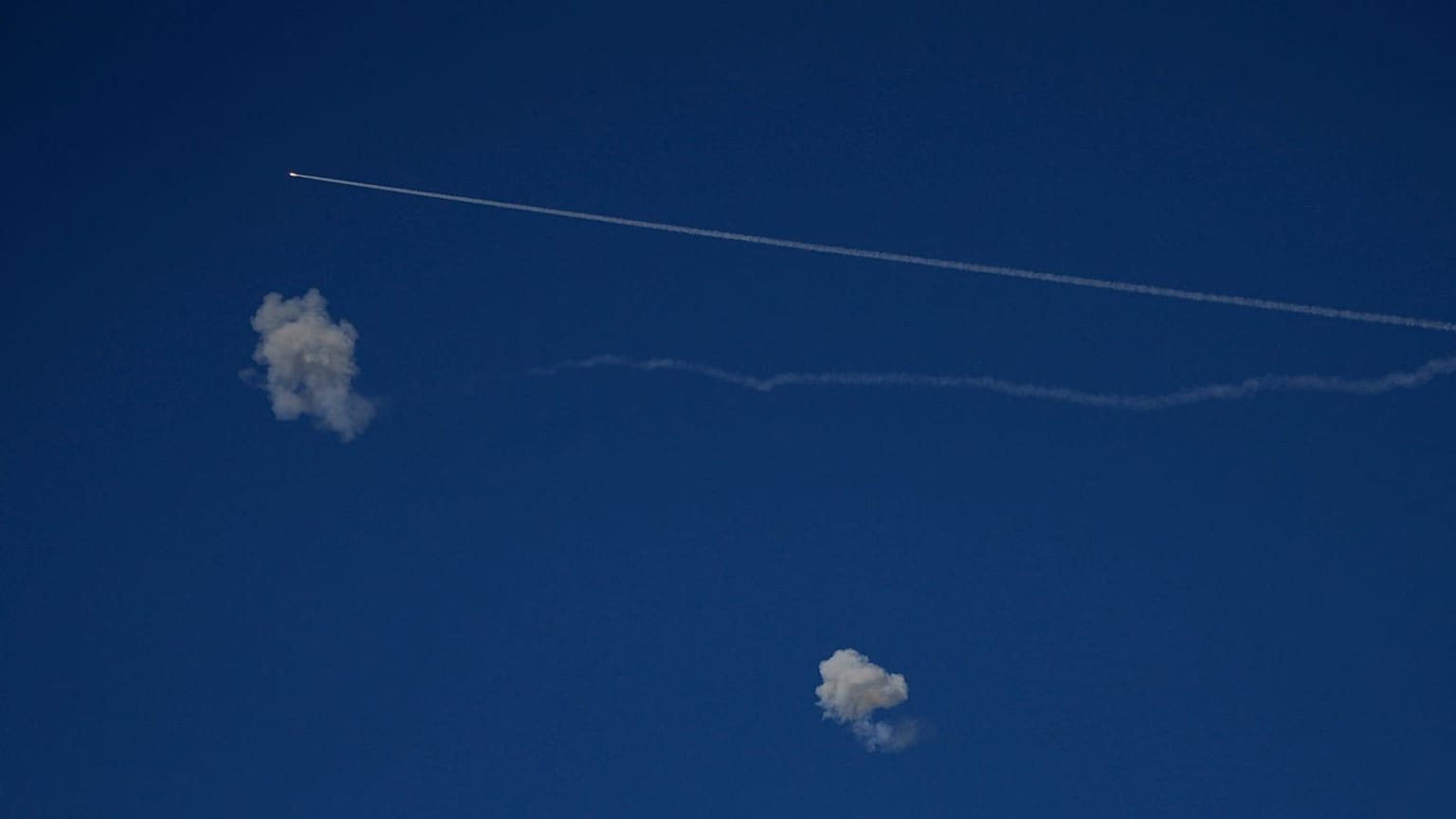 رهگیری موشک‌های ایران توسط اسرائیل