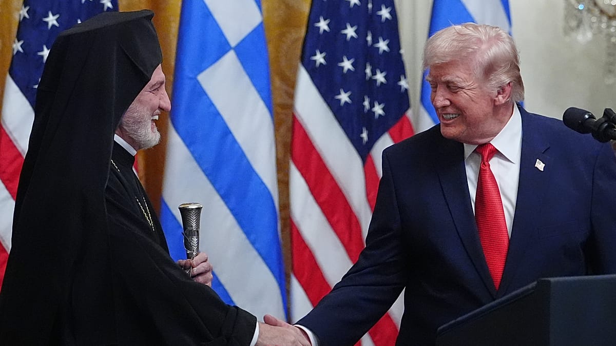 Δεξίωση στον Λευκό Οίκο για την 25η Μαρτίου - Ντ. Τραμπ: «Οφείλουμε στους Έλληνες τόσα πολλά»