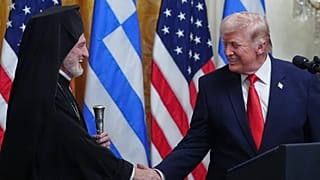 Δεξίωση στον Λευκό Οίκο για την Ημέρα της Ελληνικής Ανεξαρτησίας παρουσία του Ντόναλντ Τραμπ και του Αρχιεπισκόπου Αμερικής Ελπιδοφόρου