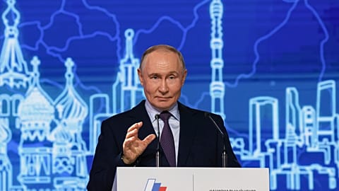 Putin discursa no congresso a 26 de março