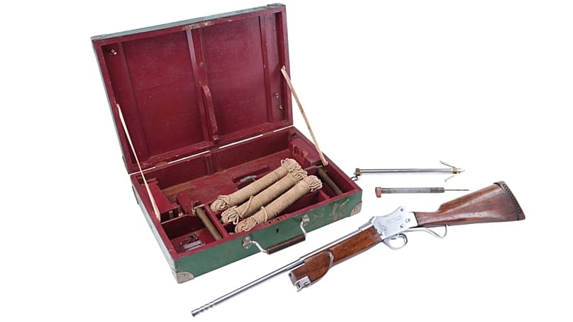 Quint's Harpoon Gun from Jaws (1975) 