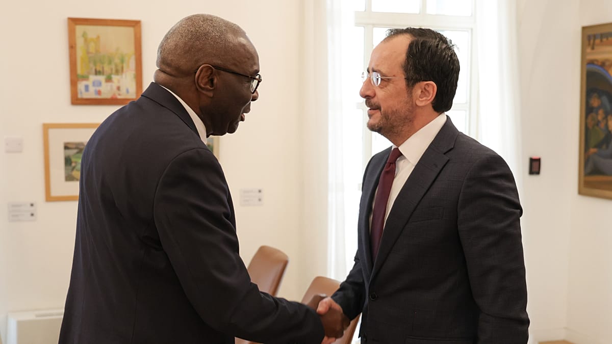 Κυπριακό: Νεκρή Ζώνη και διαπραγματεύσεις στο επίκεντρο συνάντησης Χριστοδουλίδη-Ντιάν