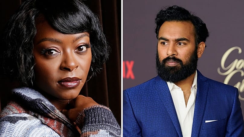 Danielle Deadwyler and Himesh Patel