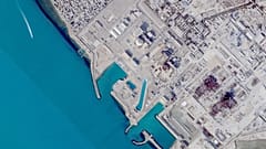 Dieses Satellitenbild von Planet Labs PBC zeigt das Kernkraftwerk Bushehr in Bushehr, 7. Dezember 2025