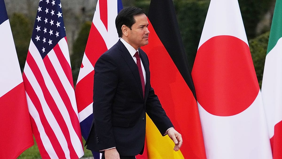 روبیو در نشست گروه ۷: بعد از پایان کار آمریکا در ایران، جهان باید چالش تنگه هرمز را حل کند