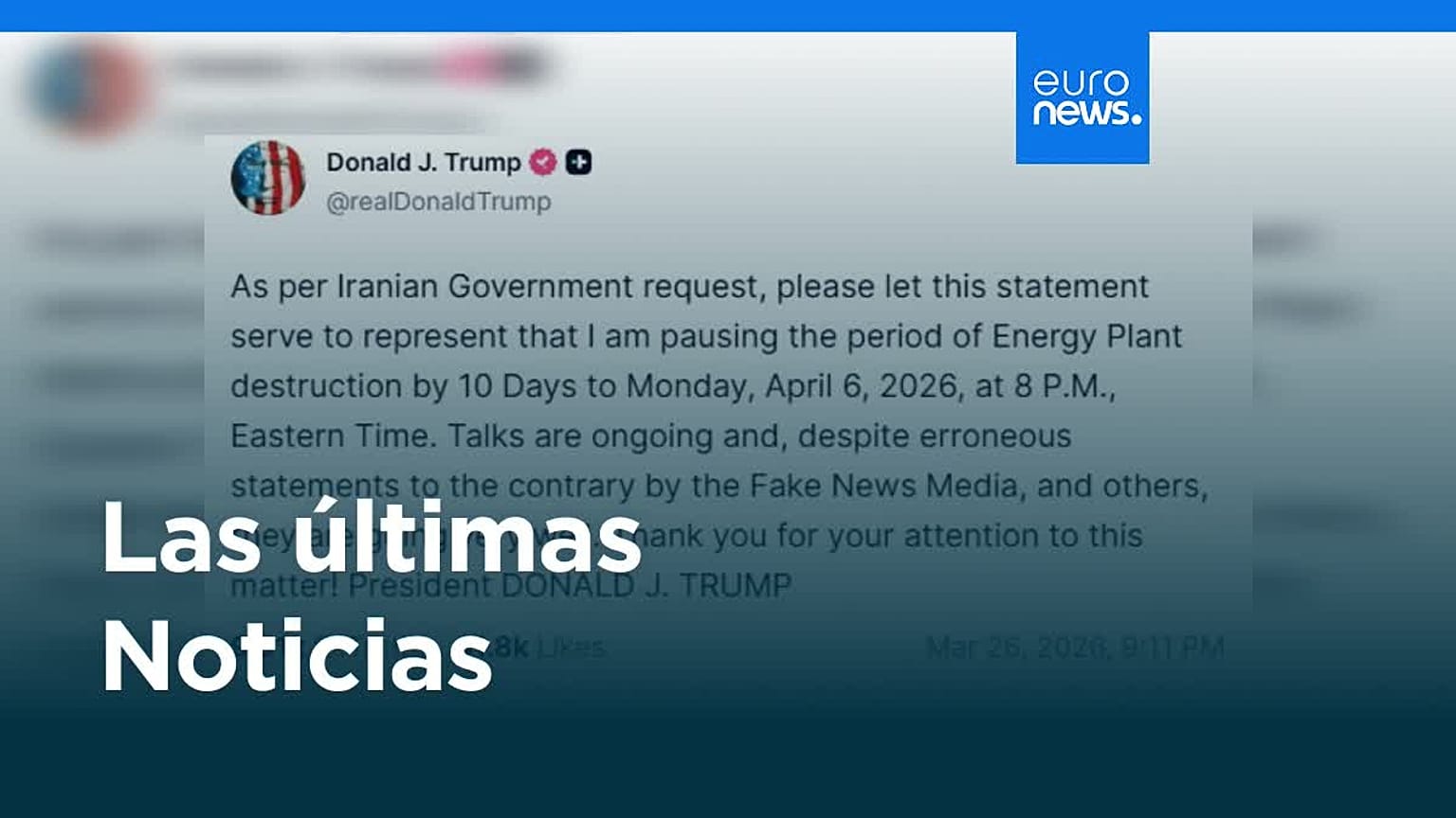 Últimas noticias | 27 marzo 2026 - Tarde