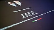 Die vandalisierte Homepage einer saudischen Website zeigt Parolen in Farsi-Sprache und die Worte "Hacked by Iranian Hackers" in London, 8. Juni 2017 