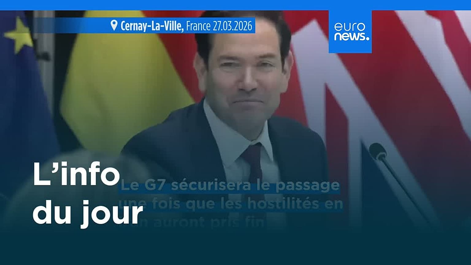 L’info du jour | 28 mars 2026 - Matin