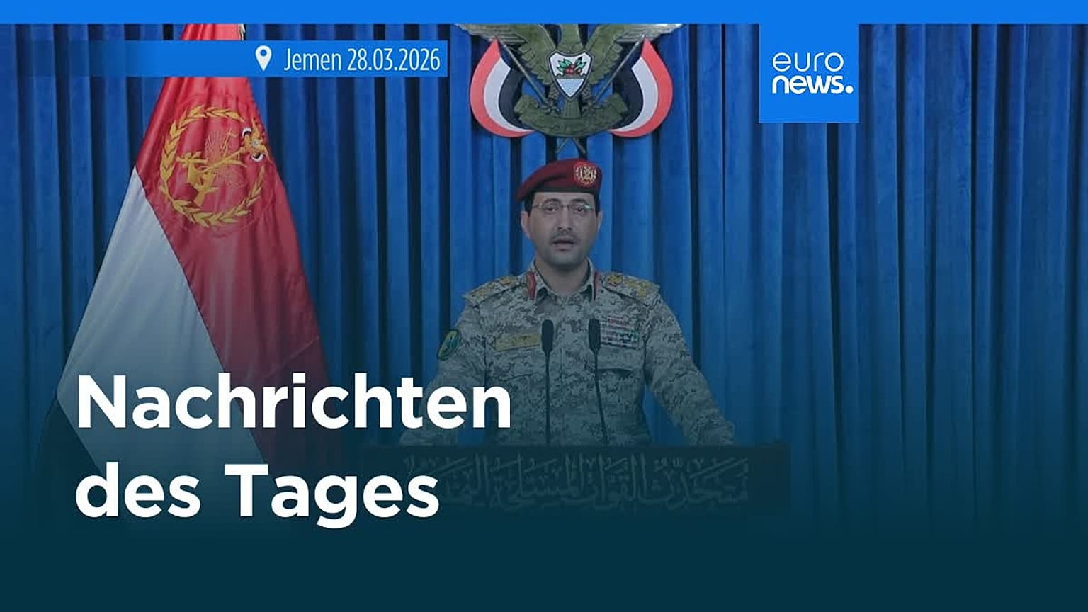 Nachrichten des Tages | 28. März 2026 - Abendausgabe