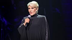 Undated photo of popular Greek singer Marinella performing in Athens.