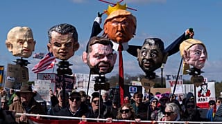 اعتراضات «نه به پادشاهان» در واشنگتن