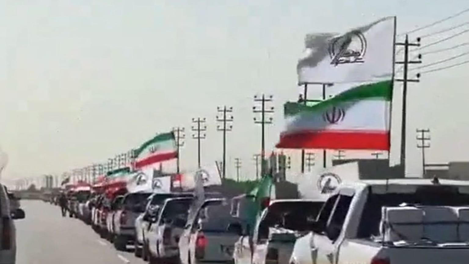 کاروان حشدالشعبی در ایران