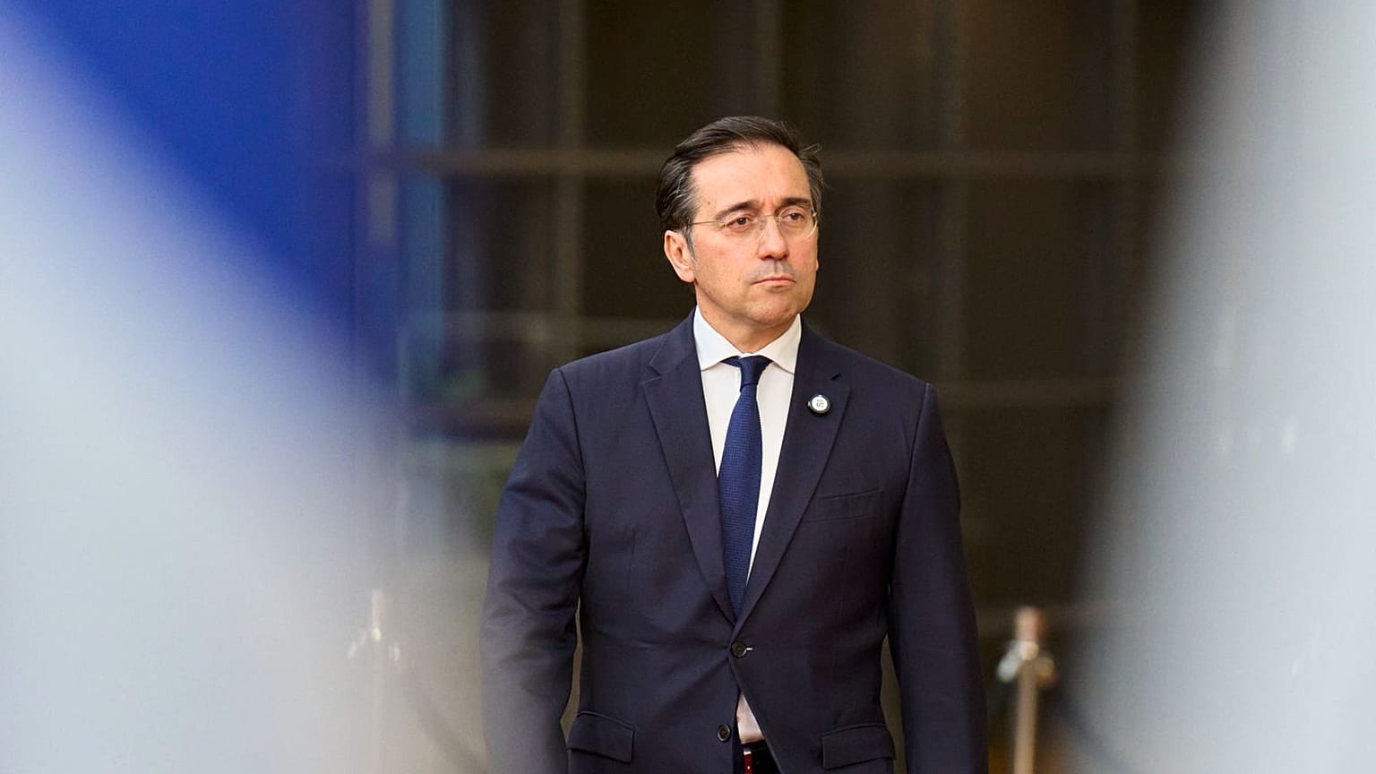 José Manuel Albares, en un Consejo de la UE del 16 de marzo