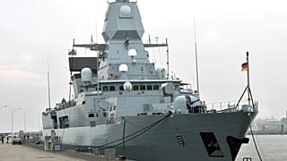 Немецкий фрегат "Саксония"