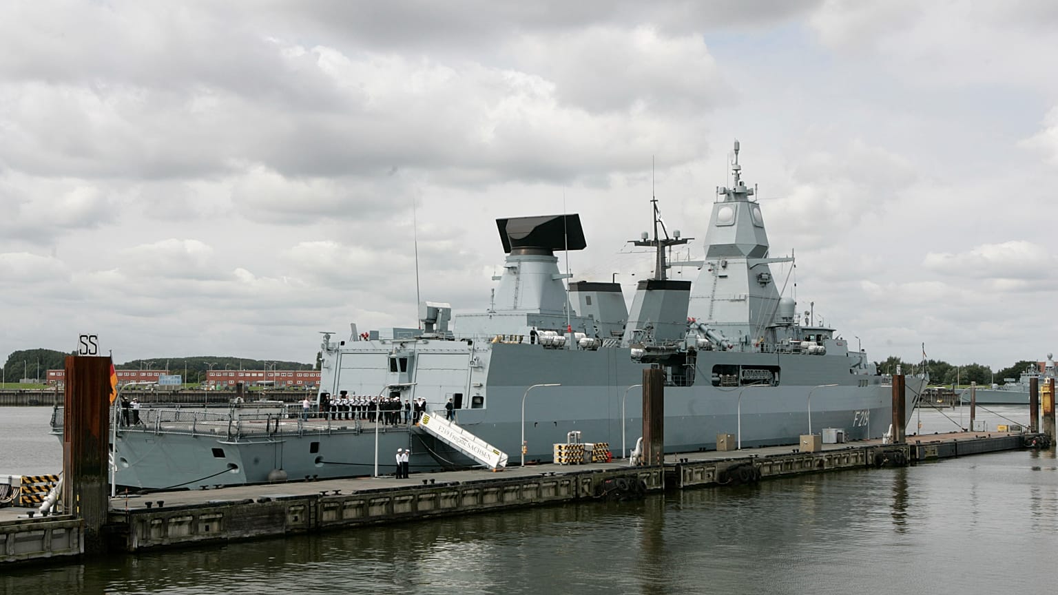 Η φρεγάτα Sachsen (φωτογραφία αρχείου)