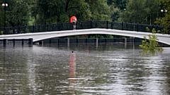 Heves esőzések utáni áradások okoznak gondot Oroszországban - képünk illusztráció