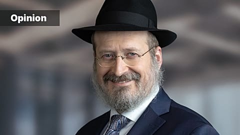 Rabbi Mendy Chitrik, Chairman of the Alliance of Rabbis in Islamic States