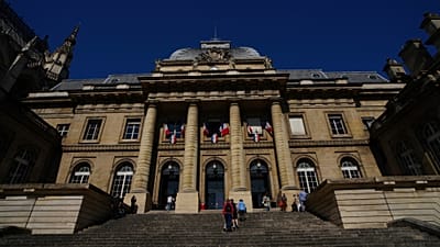 Le palais de justice de Paris, France.