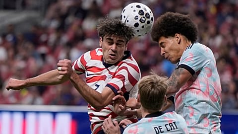 The US lost 5-2 to Belgium in a pre-World Cup friendly match in Atlanta on 28 March