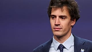 FILE - Arthur Mensch, cofounder and CEO of Mistral AI attends the UK Artificial Intelligence (AI) Safety Summit, at Bletchley Park, in Bletchley, England 2023