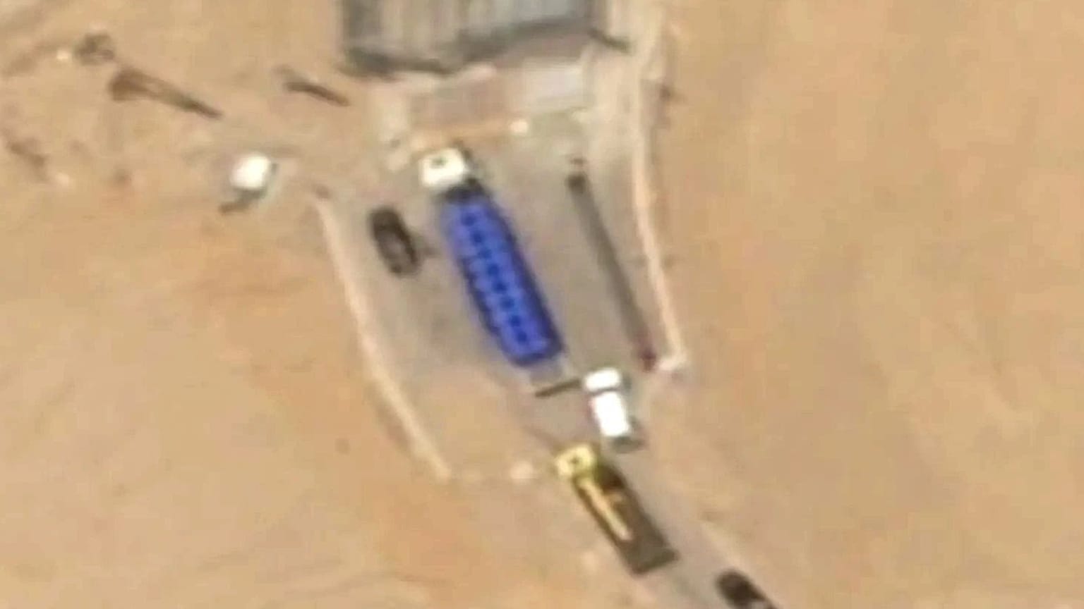 تصویر محموله احتمالی اورانیوم غنی‌شده در اصفهان