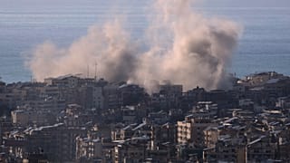 Esplosioni a Beirut, in Libano, vicino all'aeroporto in nuovi raid israeliani (31 marzo 2026)