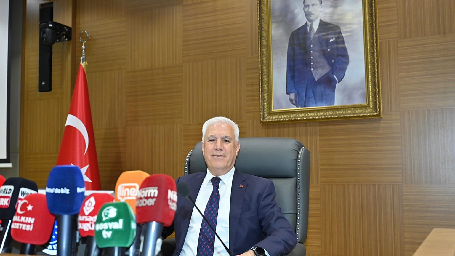 Bursa Büyükşehir Belediye Başkanı Mustafa Bozbey