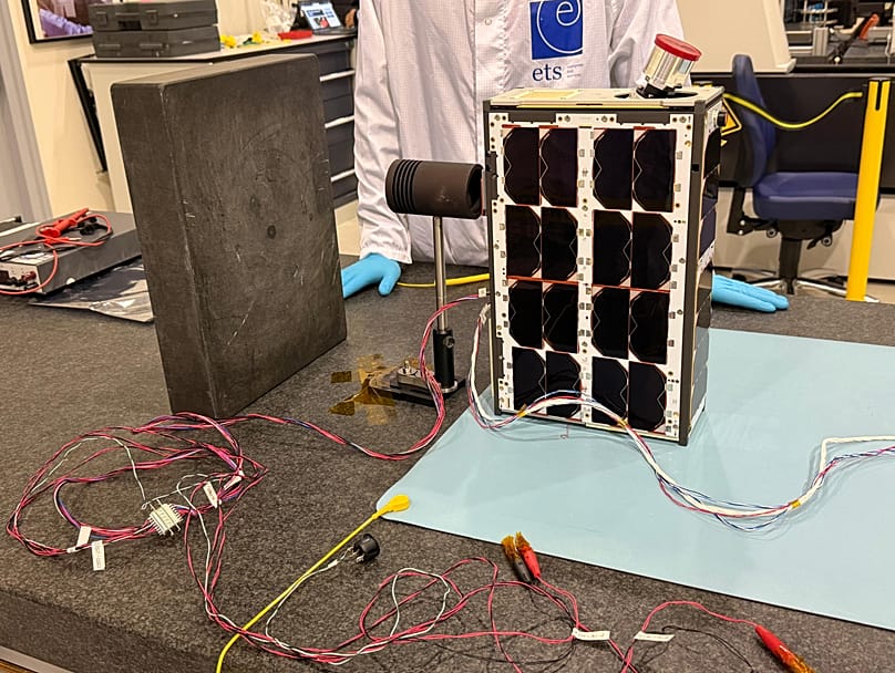 OptiSat en laboratoire 