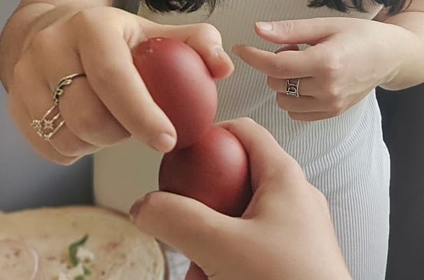 Битва яиц на армянской Пасхе