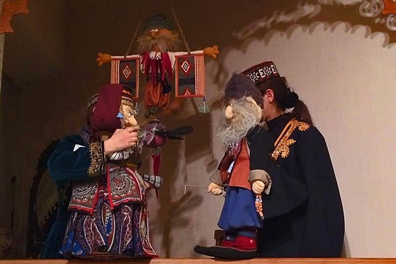 Армянские куклы Бабка Утис и Дед Пас