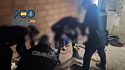 Spanish police discover a tunnel leading from Ceuta to Morocco