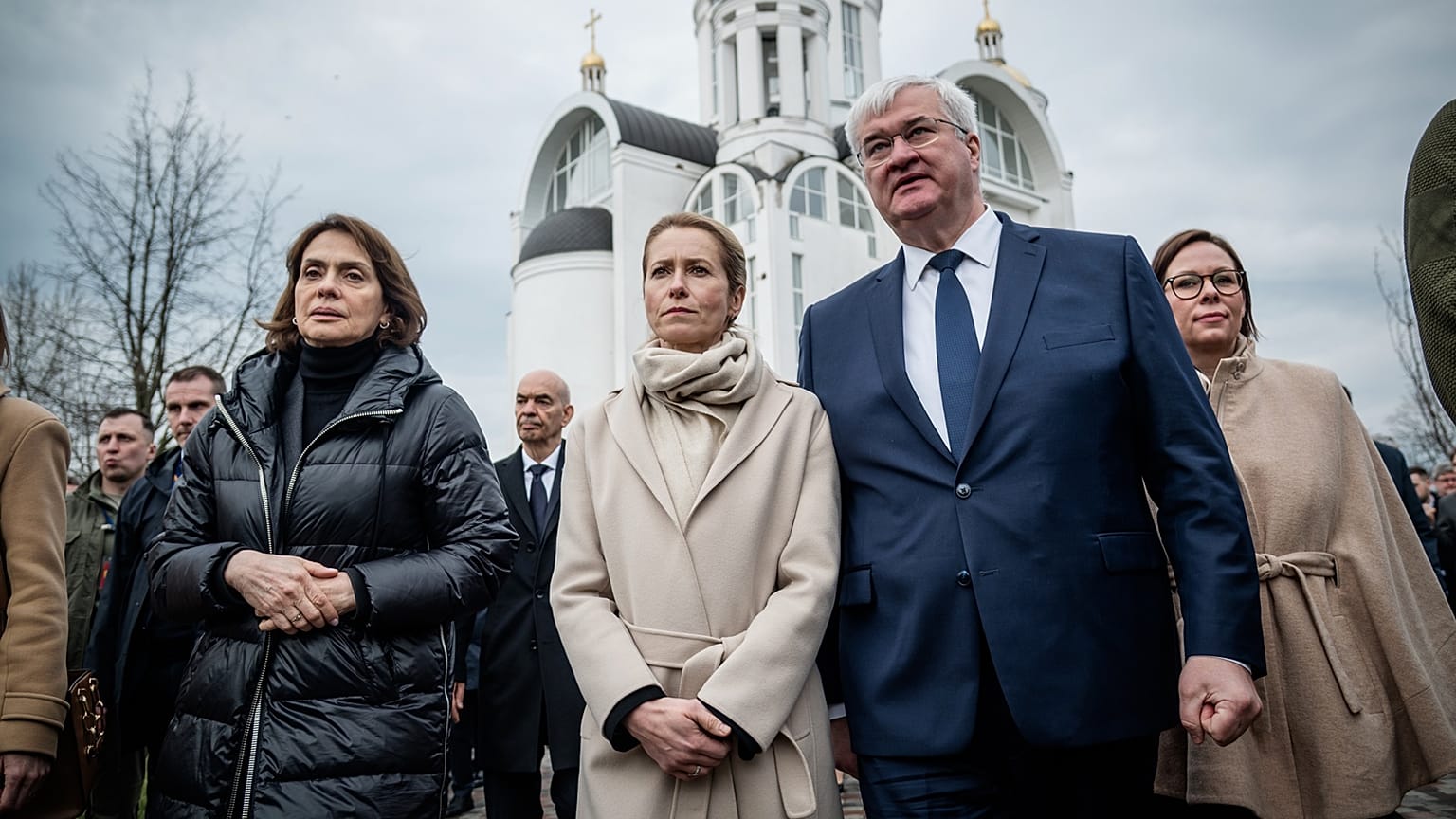 Kaja Kallas in Kyiv.