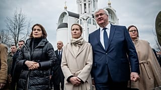 Kaja Kallas in Kyiv.