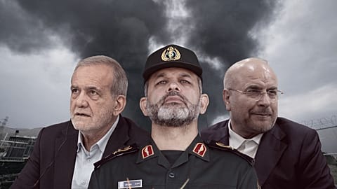 قالیباف، وحیدی و پزشکیان و حملات آمریکا و اسرائیل به ایران