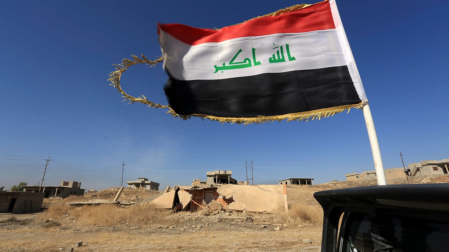 قوات الأمن العراقية تنتشر في مدينة برطلة بالعراق،