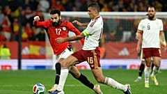 مباراة ودية لكرة القدم بين إسبانيا ومصر في برشلونة، إسبانيا، يوم الثلاثاء 31 مارس 2026