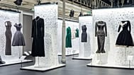 Vista de la exposición «Azzedine Alaia y Christian Dior: dos maestros de la alta costura»