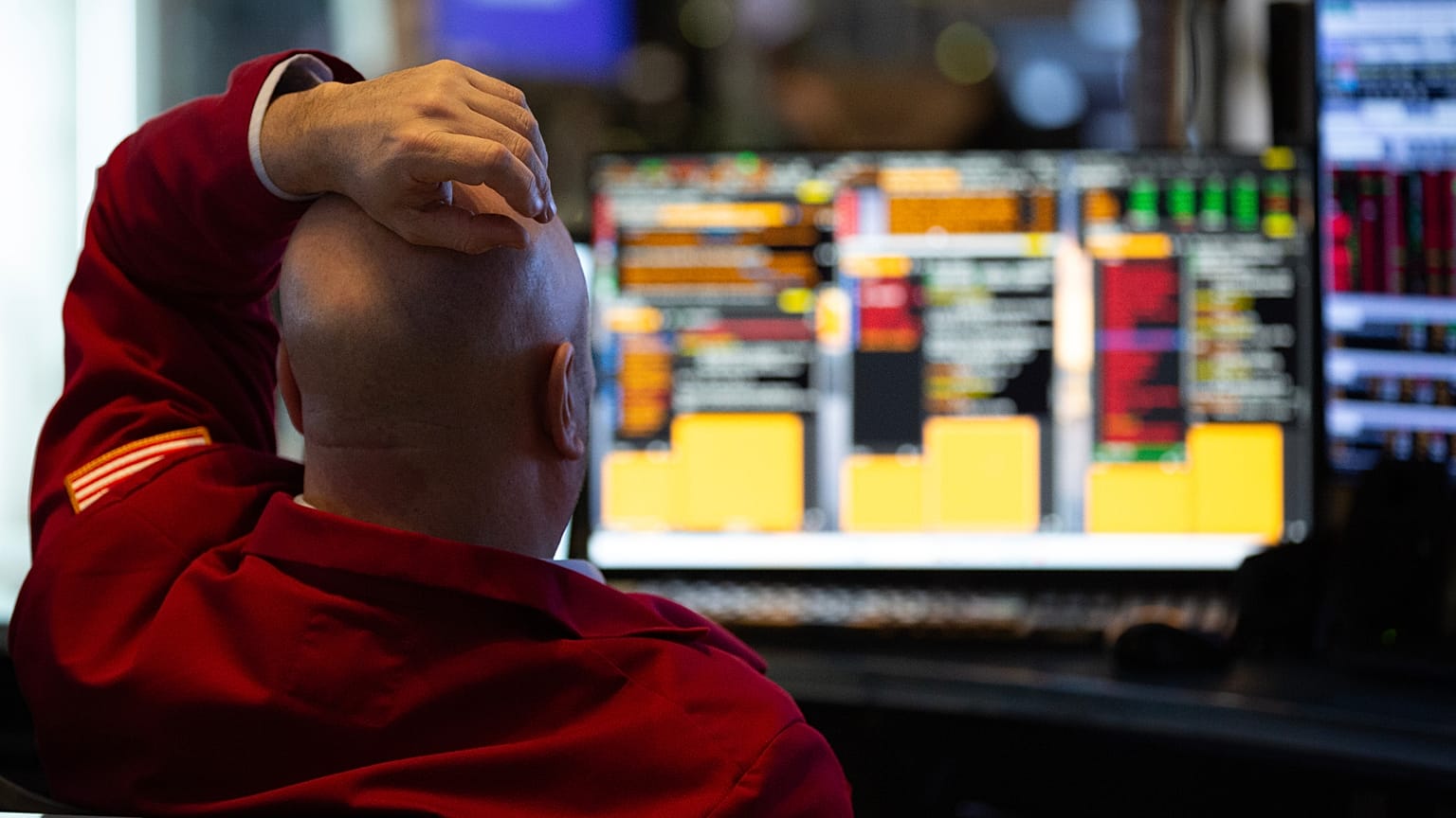 بورصة نيويورك، الخميس 12 مارس 2026.