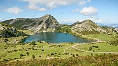 Covadonga-Seen im Nationalpark Picos de Europa