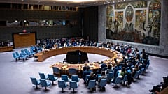 جلسة مجلس الأمن الدولي في مقر الأمم المتحدة، الاثنين 2 مارس/آذار 2026. 