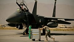 Caça F-15E semelhante ao que foi abatido pelos iranianos
