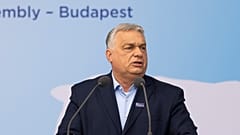 Orbán Viktor egy 2026. márc. 23-i felvételen