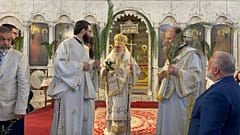 Juan X Yazigi, actual Patriarca de Antioquía y todo el Oriente de la Iglesia ortodoxa de Antioquía, en, Damasco, el 5 de abril de 2026