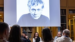 Ο László Gőz, ιδρυτικός διευθυντής του BMC, η Anita Kiss-Hegyi, υφυπουργός και ο János Mácsai, ιστορικός μουσικής, στην παρουσίαση του Αρχείου Kocsis Zoltán
