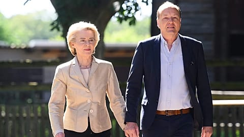 Ursula von der Leyen és férje, Heiko