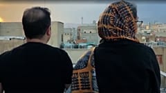 اسکرین شات از ویدیوی گفتگو با زوج تهرانی پیش از ضرب‌الاجل ترامپ