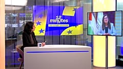 La ministra de Exteriores palestina Varsen Aghabekian Shahin