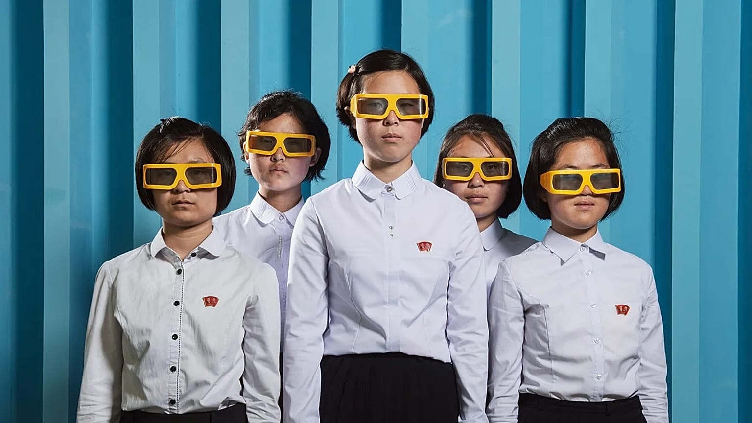 La fotografia '07' di Stephan Gladieu fa parte della sua più ampia raccolta intitolata 'North Korea'.